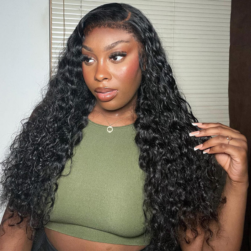 4C-Edges-water-Wave-Kinky-Edges-4x4-13x4-Undetectable-Lace-Front-Wig-with-Pre-Plucked