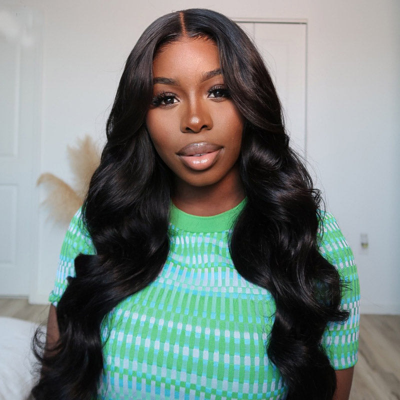 Body Wave 13x4 HD Lace Front Wigs Glueless Brazilian Virgin Human Hair Wig-Alididihair