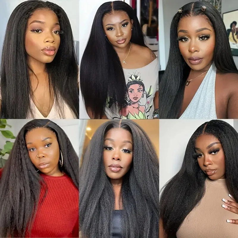 5x5-lace-closure-wig-Kinky-Straight-Human-Hair-Lace-Front-Wigs-for-Black-Women-alididihair