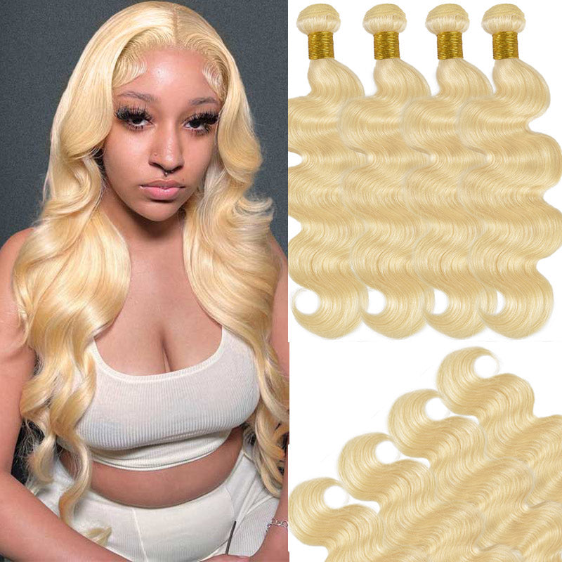 Alididi 613 Blonde 4Bundles Body Wave Hair 100% Virgin Human Hair