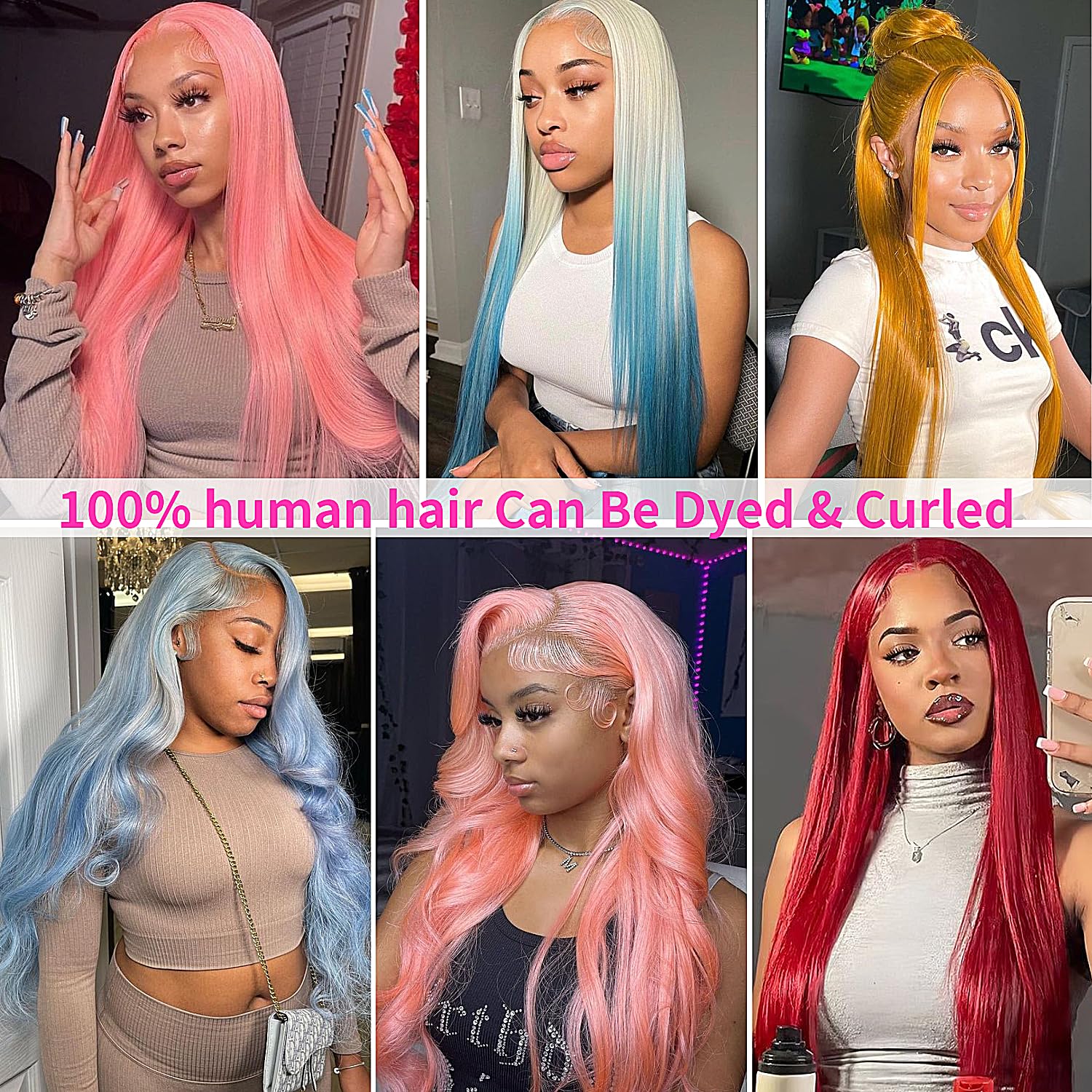 30'' 613 Lace Front Wig Human Hair 13X4 Blonde Body Wave/Straight HD Transparent Lace Frontal Wigs Human Hair Pre Plucked with Baby Hair