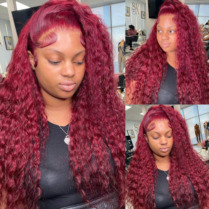 99j-Burgundy-Lace-Front-Wigs-Human-Hair-Wigs-13x4-water-Wave-Lace-frontal-Wig