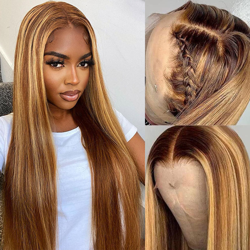 Alididi-Highlight-Ombre-13x4-HD-Transparent-Lace-Front-Wigs-Human-Hair-4-27-Color-Glueless-Honey-Blonde-Straight-Lace-Frontal-Wigs