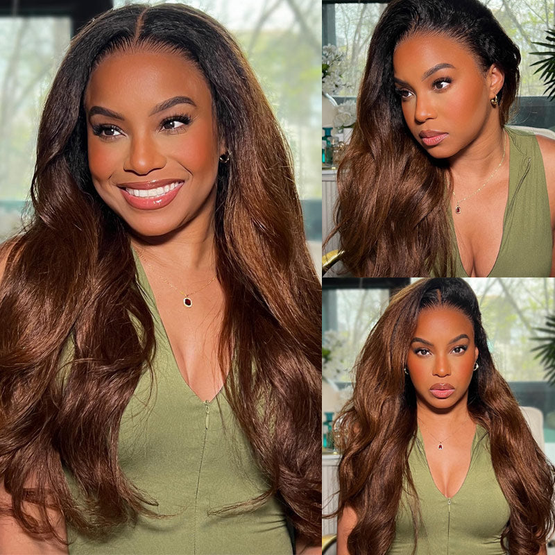 Kinky-Straight-Hair-Wig-1B-Chestnut-Color-13x4-HD-Transparent-Lace-Front-Wig-Pre-Plucked-Hairline-Real-Human-Hair-Wig-Alididihair
