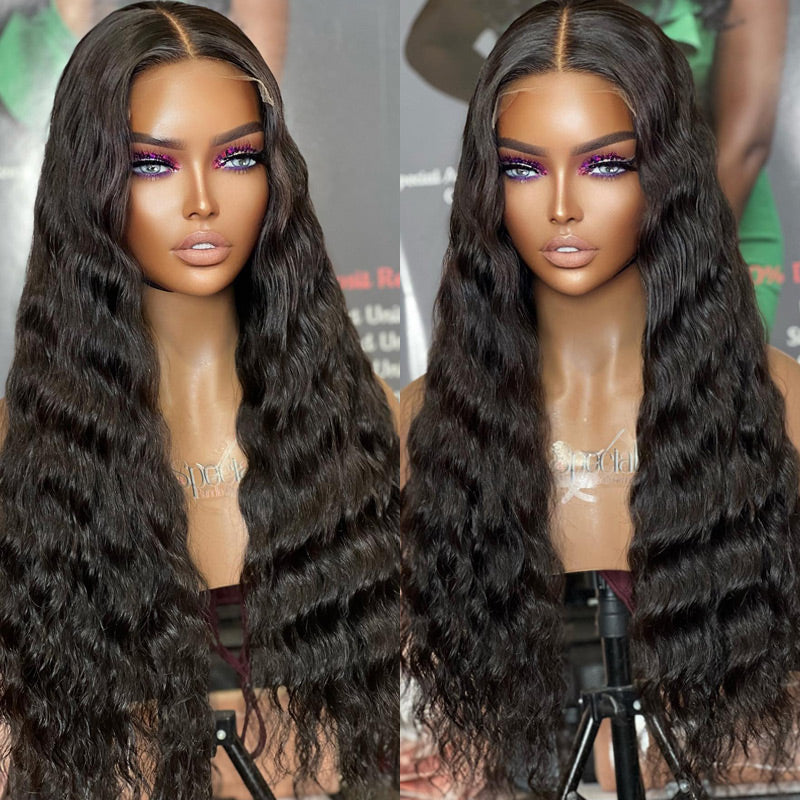 Loose-Deep-Wave-Wig-13x4-Transparent-HD-Lace-Front-Wigs-Glueless-Brazilian-Virgin-Human-Hair-Wig-Alididi-Hair