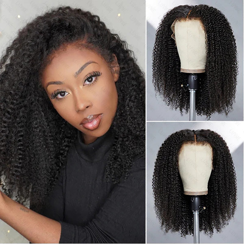 Natural-Kinky-Hair-Line-Wig-HD-Lace-Pre-Plucked-Kinky-Curly-Wig-with-Curly-Baby-Hair