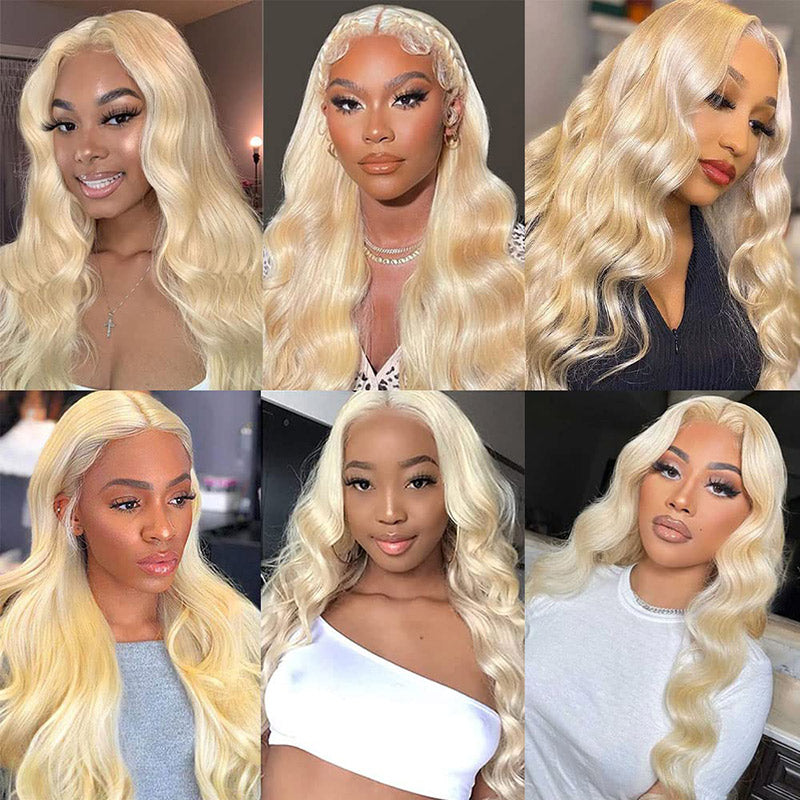 Alididi 613 Blonde 4Bundles Body Wave Hair 100% Virgin Human Hair