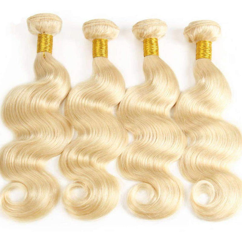 Alididi 613 Blonde 4Bundles Body Wave Hair 100% Virgin Human Hair