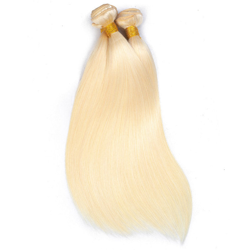Alididi 613 Blonde 3Bundles Long Straight Hair 100% Virgin Human Hair