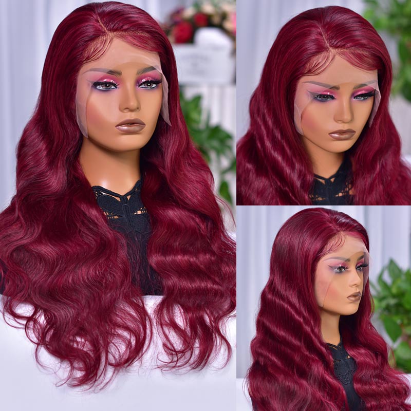 99J-Burgundy-Lace-Front-Wigs-Human-Hair-Body-Wave-13x4-HD-Transparent-Lace-Frontal-Wigs