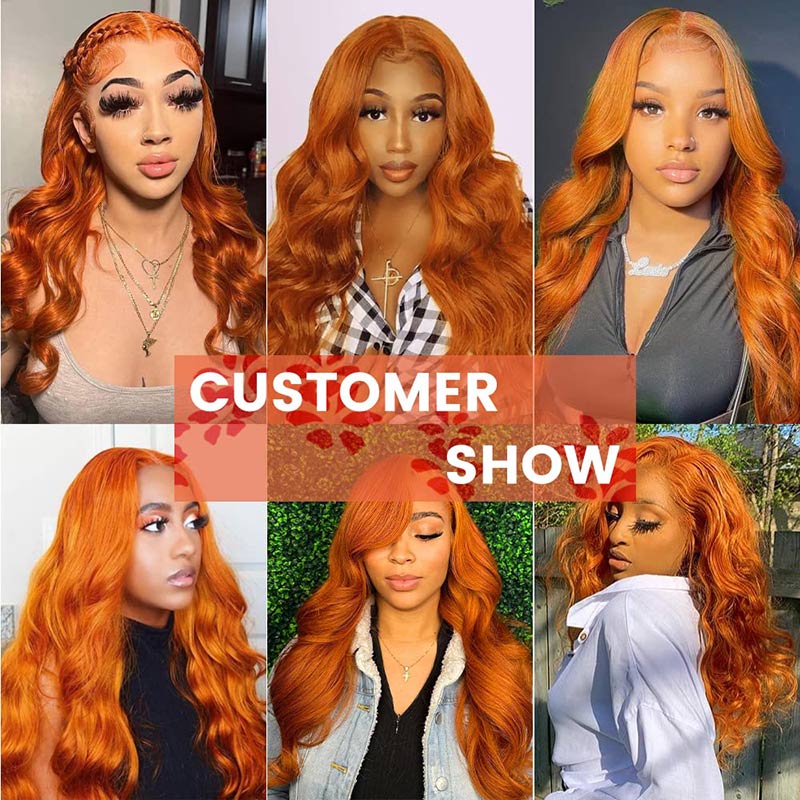 Ginger-Orange-Lace-Front-Wigs-Human-Hair-Pre-Plucked-Hairline-with-Baby-Hair-Body-Wave-13x4-HD-Lace-Frontal-Human-Hair-Wig